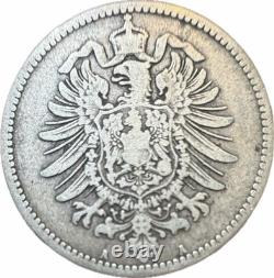 German Empire Lot Of 4 SILVER 1 Mark Coins 1875-1885