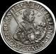German States Saxony-albertine 1586 Thaler, Old Silver World Coin High Grade