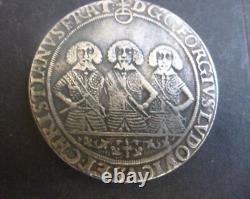 German States Silesta-Liegnits-Brieg Thaler 1739. RARE