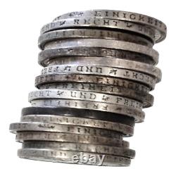 Germany 5 German Mark Silver LOT 17 coins years various workshops KM112
