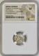 Greek Silver Drachm 54bc-32bc Kingdom Of Elymais Kamnaskires V Ngc Graded Vf