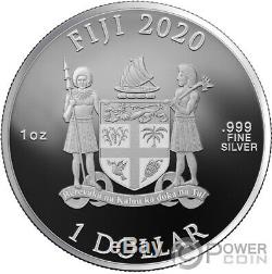 HARRY POTTER Wizarding World 1 Oz Silver Coin 10$ Fiji 2020