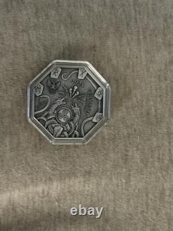 HERBALIST RITUAL Witchcraft 1 Oz Antique Silver Coin 5 Mark Germania 2025