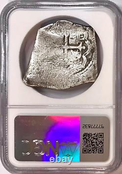 HMS Association Silver Treasure Coin 1668-1701 Mexico 8R Cob NGC Shipwreck & COA
