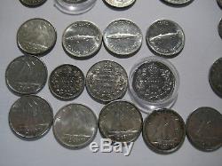 High Quality Small World Silver coins. Some very Rare. Most 80% + Silver content