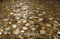 Huge 5 Lb Old Coin Collection Estate Sale Lots Set With Silver Coins