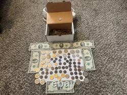Huge Coin Collection! Great Addition To Any Collection! Bonus Silver Bar
