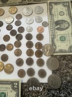 Huge Coin Collection! Great Addition To Any Collection! Bonus Silver Bar