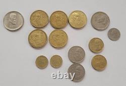 Huge Coin & Currency Lot US Silver, World Coins, $2 Bills, 1994 Proof Set, etc