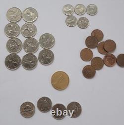 Huge Coin & Currency Lot US Silver, World Coins, $2 Bills, 1994 Proof Set, etc