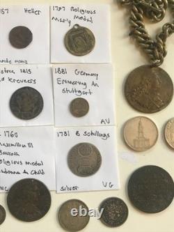 Huge Coin/Token/Currency Collection Of Germany-Austria-Hungary Items 1700s-WW2