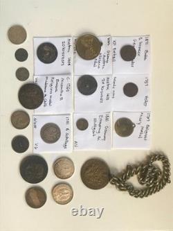 Huge Coin/Token/Currency Collection Of Germany-Austria-Hungary Items 1700s-WW2
