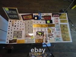 Huge Estate Lot, USA Currency, Old Coins, Collectible Items, #226