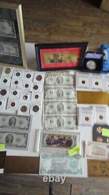 Huge Estate Lot, USA Currency, Old Coins, Collectible Items, #226