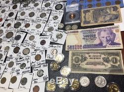 Huge Lot 350USA&World Coin1892Silver proofPCGSBuffaloIndianV2Cent/3cent