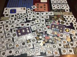 Huge Lot 400+Coin/Stamp/World-Silver Walking Half/1893/Mercury/VBuffalo/Indian+