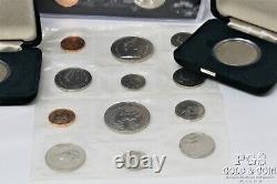 Huge Lot Canadian Non Silver Mint Sets 1969-2002 Dollar and 2 Dollar Coins 23575