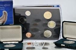 Huge Lot Canadian Non Silver Mint Sets 1969-2002 Dollar and 2 Dollar Coins 23575