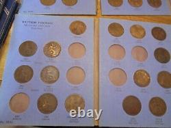 Huge Lot Of British Pre Decimal Coins withSilver- With Key Coins