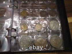 Huge Lot Of British Pre Decimal Coins withSilver- With Key Coins