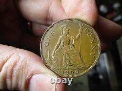 Huge Lot Of British Pre Decimal Coins withSilver- With Key Coins