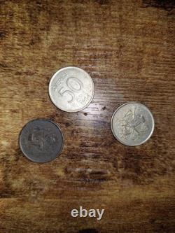 Hugh Lot of World Silver Coins Lot 1900s Many Countries NET SILVER 715 GRAMS