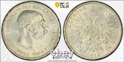 I-650544 Austria 2 Corona 1913 PCGS MS 61
