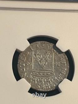 Italian States Loano'GRATIOR' Luigino 1666 NGC AU Det. Cleaned