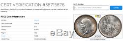 Italy 1936 R 20 Lire Pcgs Ms63 Graded Toned Silver Vittorio World Coin