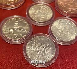 JFK/TRUMP 12-pcCoin & Currency, JFK Silver. 999 Copper Coins, $2 Trump Bill-New