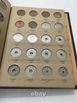 Japanese coin collection, current numismatic album 113 pieces, Rare item