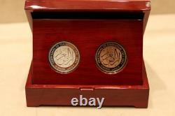 Jordan centennial of statehood silver and bronze coin 1921-2021 commemorative