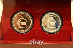 Jordan centennial of statehood silver and bronze coin 1921-2021 commemorative