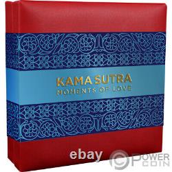 KAMA SUTRA III Moments of Love 3 Oz Silver Coin 3000 Francs Cameroon 2021