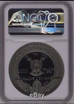 KAPALA World Cultures 2Oz Silver Coin 2000 Francs Cameroon 2018 NGC PF70
