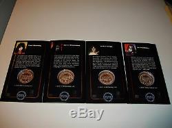 KISS OFFICIAL WORLD TOUR. 999 SILVER COIN SET/ORIGINAL/NEWith1997/L@@K