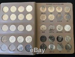 Kennedy half dollars with silver proofs, 8166 world coin lib set of 100, 1964-1997