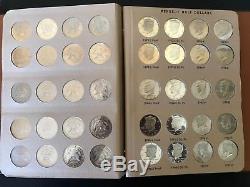 Kennedy half dollars with silver proofs, 8166 world coin lib set of 100, 1964-1997