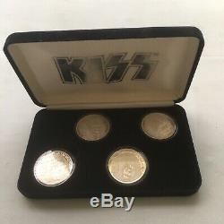 Kiss Alive Worldwide Tour 1996-1997 Silver Coin Set(rarely Available)new! Coa