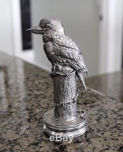 Kookaburra Coins of the World Limited Edition 20oz Silver Hand Poured Figurine