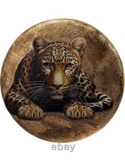 LEOPARD Soft Edge UHR 1 Oz Silver Coin 1000 Francs Equatorial Guinea 2025