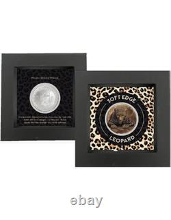 LEOPARD Soft Edge UHR 1 Oz Silver Coin 1000 Francs Equatorial Guinea 2025