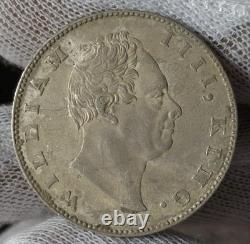 LUSTROUS British India William IV Silver Rupee 1835 F In Rare In This Grade NP4H
