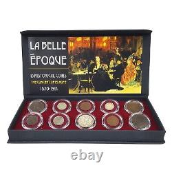 La Belle Epoque 10 Historical Coins from the Concert of Europe 1870-1914