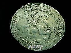 Large 1639 Silver Lion Daalder, aka, Colonial New York Lion Dollar- Zwolle