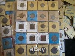 Large Foreign (World) Coin Lot over 900 coins, most identified, includes Silver