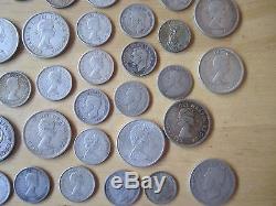Large Lot of U. S. And World Coins, Includes 68 Foreign Silver Coins Nice Lot