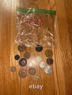 Large Vintage World Coin & Bill Collection US, Europe, Asia, Dating Back to 1809