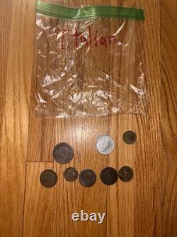Large Vintage World Coin & Bill Collection US, Europe, Asia, Dating Back to 1809