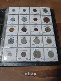 Large World Coin Collection With several Silver Coins